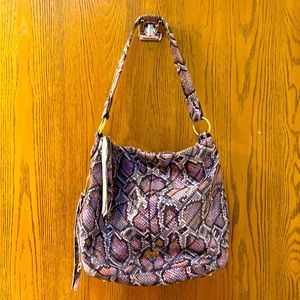 Aimee Kestenberg Leather Tulum Hobo in Multi Snake